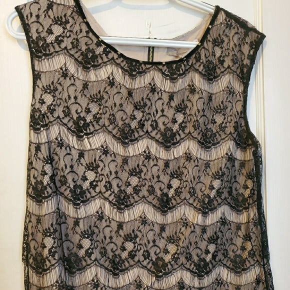 Lace overlay blouse - Picture 1 of 4